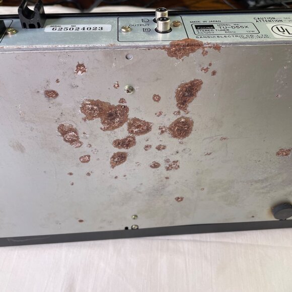 Sansui Digital Synthesizer Tuner TU D55X FM AM Preset Station DJ Equipment u Vin - Picture 10 of 11